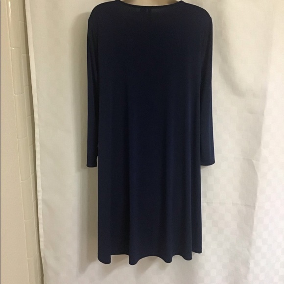 NEW Directions Navy Blue Dress - Picture 2 of 3